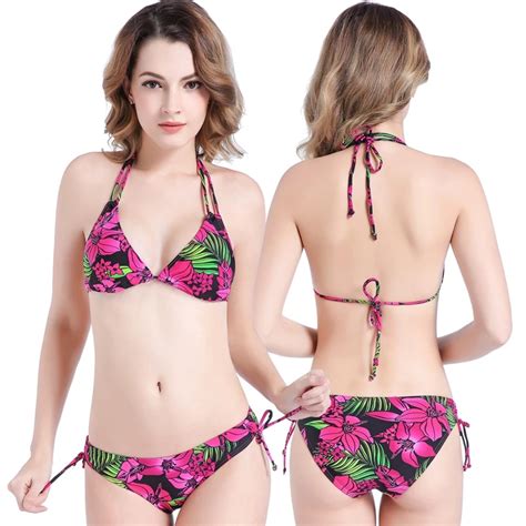 Aliexpress Buy Nylon Lycra Fabric Plus Size Bikini Set Fully