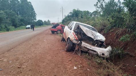 Dos Personas Murieron En Un Trágico Choque En Andresito