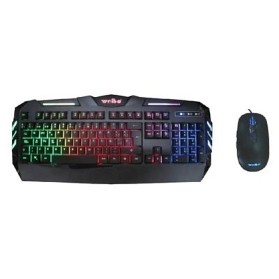 Comprapo Set Teclado Y Mouse Weibo Gaming Retroiluminado Falabella