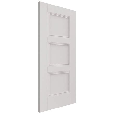 JB Kind Internal White Primed Catton Panel Door