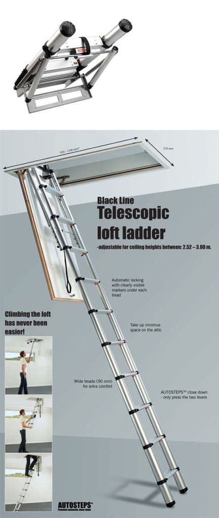 Telescopic Ladders Loft Ladders Cornwall