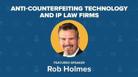 Webinar Anti Counterfeiting Technology And Intellectual Property Law