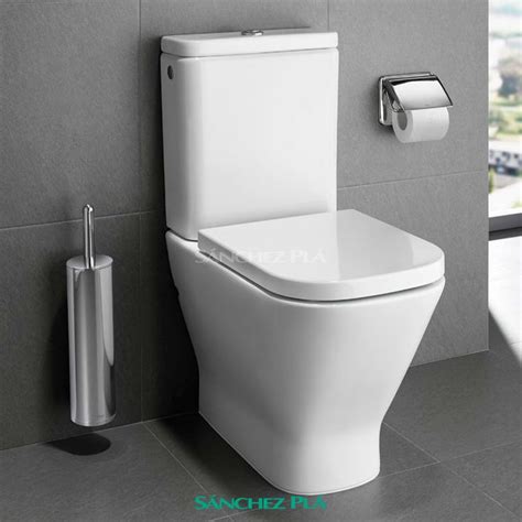 Wc Inodoro Compacto Completo Adosado A Pared The Gap Compact Roca