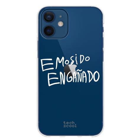 Techcool Capa De Silicone Para Iphone Mini L Frase Meme Emosido