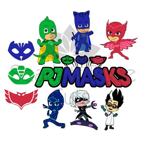 Pj Mask Owlette Catboy Svg Pj Mask Svg Catboy Svg Pj Mask Disney Svg