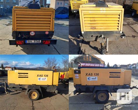 Kompresor 8m2 Atlas Copco XAS 136 DD Bazar Hyperinzerce Cz