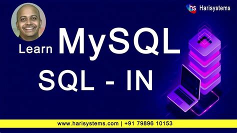 Sql Operators Tutorial In Operator On Sql Sql Tutorial With