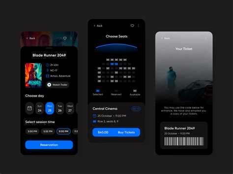 Cinema App By Ann Bayda On Dribbble