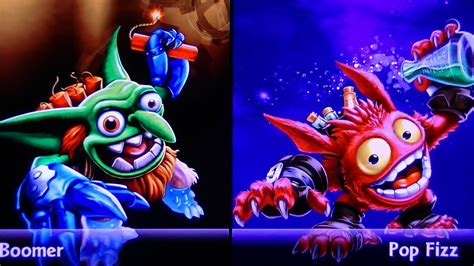 SKYLANDERS GIANTS BOOMER VS PUNCH POP FIZZ YouTube