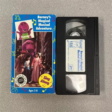 BARNEY BARNEYS Magical Musical Adventure VHS 1993 8 39 PicClick UK