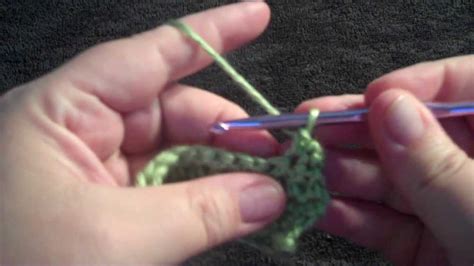 How To Crochet A Button Hole Youtube