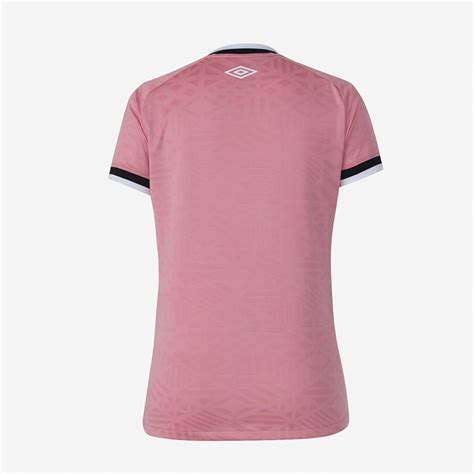 Camisa Fem Umbro Santos Outubro Rosa Camisa Fem Umbro Santos