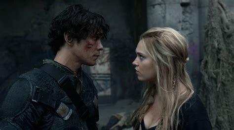 Image - The100 S4 Echoes Clarke and Bellamy.jpg | The 100 Wiki | FANDOM ...