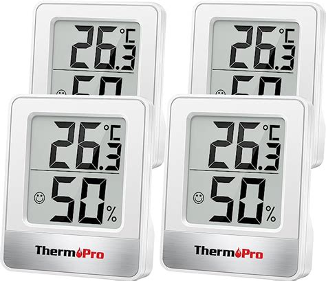 Thermopro Tp49 Digital Room Thermometer Indoor Hygrometer Mini Temperature Monitor Humidity