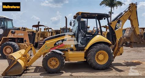 Retro Escavadeira Caterpillar 416E 2012 Campinas SP Código