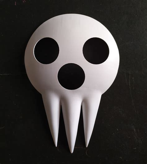 Free Stl File Soul Eater Shinigami Mask 💬・template To Download And 3d