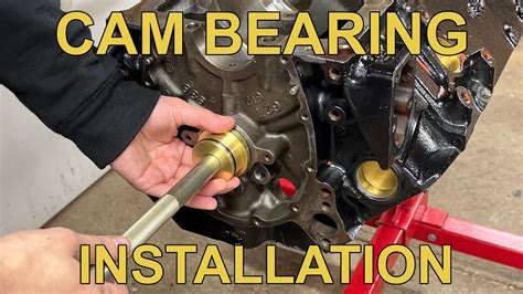 Camshaft Bearing Installation Step By Step YouTube