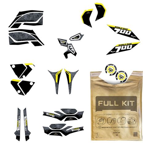 Kit R Servoir Full Autocollant D Compatibles Avec Yamaha Tenere