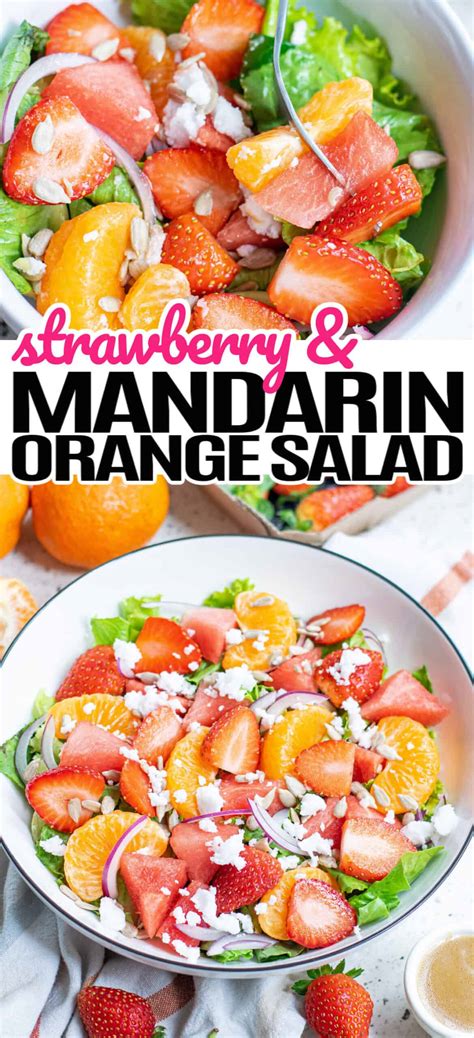 Strawberry Mandarin Orange Salad Real Housemoms