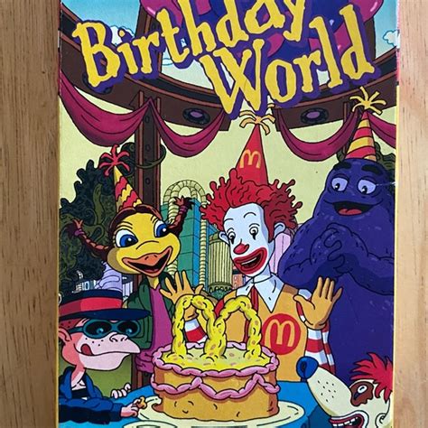 Media Mcdonalds The Wacky Adventures Of Ronald Mcdonald Birthday