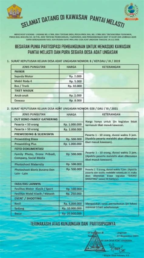 Harga Tiket Masuk Pantai Melasti Ungasan Info Terkini