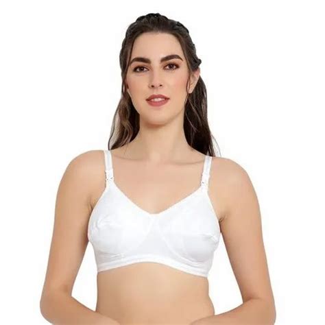 Ornela Womens Mother Feeding Maternity Nursing Cotton Bra White At Rs