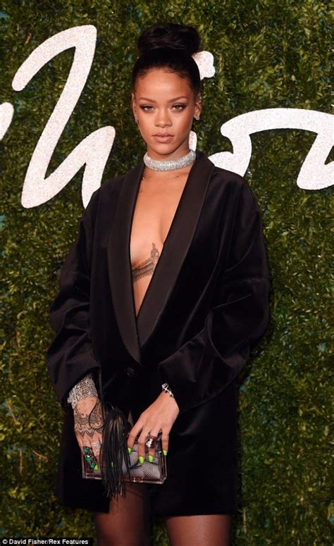 Rihanna Is Practically Naked At The British Fashion Awards Shoes Post