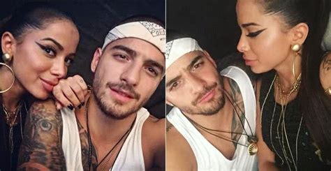 Após briga Anitta e Maluma celebram a paz o remix da música Mala Mia