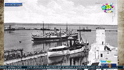 La Panor Mica Del Puerto De Veracruz En Al Fondo Se Ve Playa