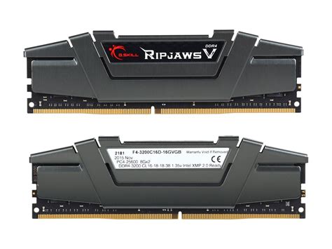 G SKILL Ripjaws V Series 16GB DDR4 3200 RAM Memory Newegg Ca