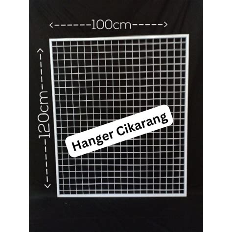 Jual Wire Grid Mesh X Cm Kawat Jaring Kotak Ram Dinding