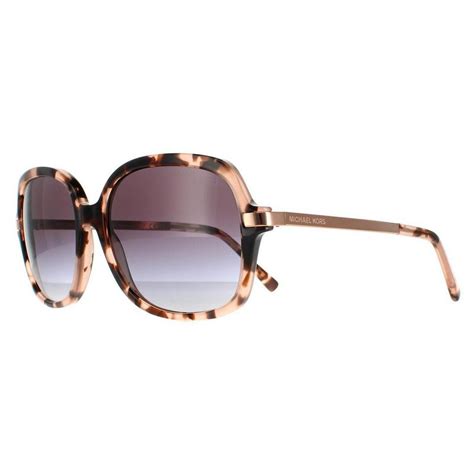 Sunglasses Square Pink Tortoise Light Grey Gradient Adrianna Ii