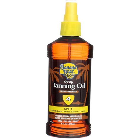 Banana Boat Deep Tanning Spray Spf 4 8 Ounces Value Pack