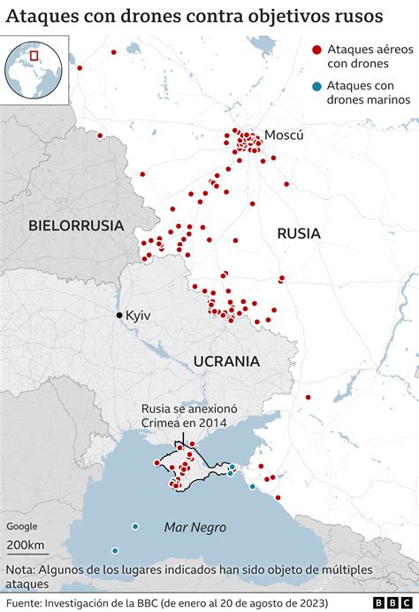 Ataques con drones en Rusia qué objetivos tienen y cómo se han