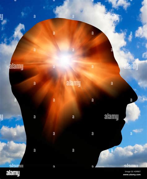 human mind conceptual illustration stock photo alamy
