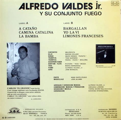 Desde Ecuador Pal Mundo Alfredo Valdes Jr Y Su Conjunto Fuego