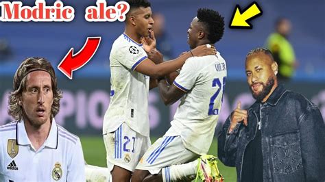 Loray tonbe Luka Modric kite Real Madrid Neymar nan pwoblèm YouTube