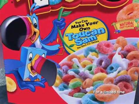 Froot Loops Commercial With Toucan Sam Promotion YouTube