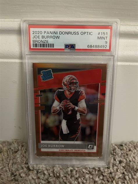 2020 Panini Donruss Optic Rated Rookies Bronze Prizm 23151 Joe