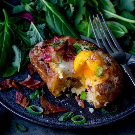 The Best Baked Potato Method Nicky S Kitchen Sanctuary