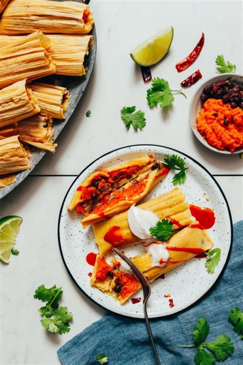 Sweet Potato Black Bean Tamales Minimalist Baker Recipes