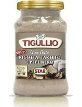 STAR PESTO TIGULLIO TARTUFO RICOTTA PEPE NERO VETRO GR 190