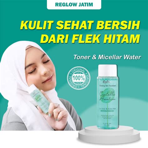 Jual Reglow In Toner Micellar Water Centella Asiatica Exfoliating