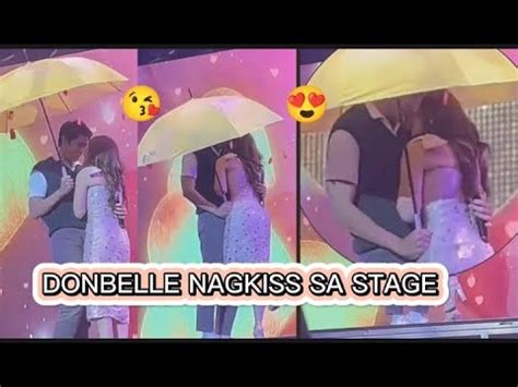 Donbelle Nagkiss Sa Stage Naghihiyawan Ang Mga Fans Sa Sobrang Kilig