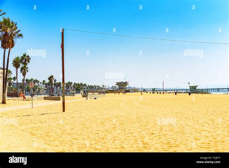 Famous Los Angeles Beach Venice Beach California Stock Photo Alamy