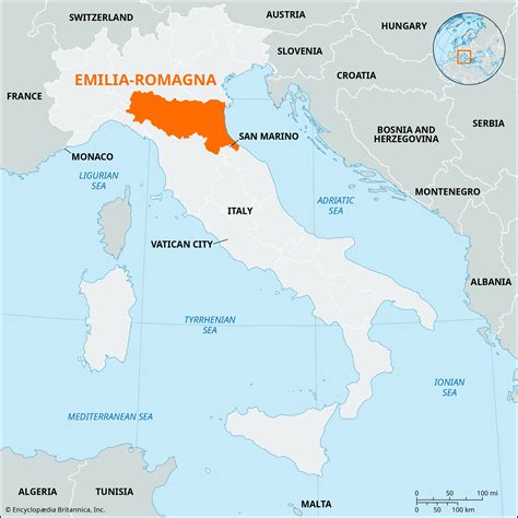 Emilia Romagna Italy Map History Facts Britannica