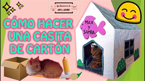 C Mo Hacer Una Casa De Cart N Para Gatos Casita Casera Paso A