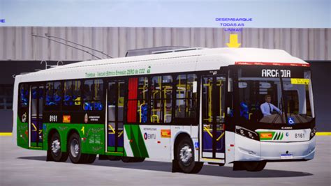 Caio Millennium BRT Scania K270UB Trolébus Padrão Ambiental Fase 2