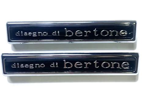 Scritta Logo Stemma Badge Disegno Di Bertone Alfa Romeo Giulia Gt