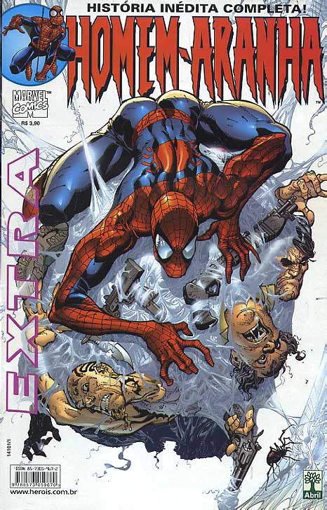 Homem Aranha Extra 2001 Editora Abril Gibis Quadrinhos Hqs Mangás Rika Comic Shop Rika